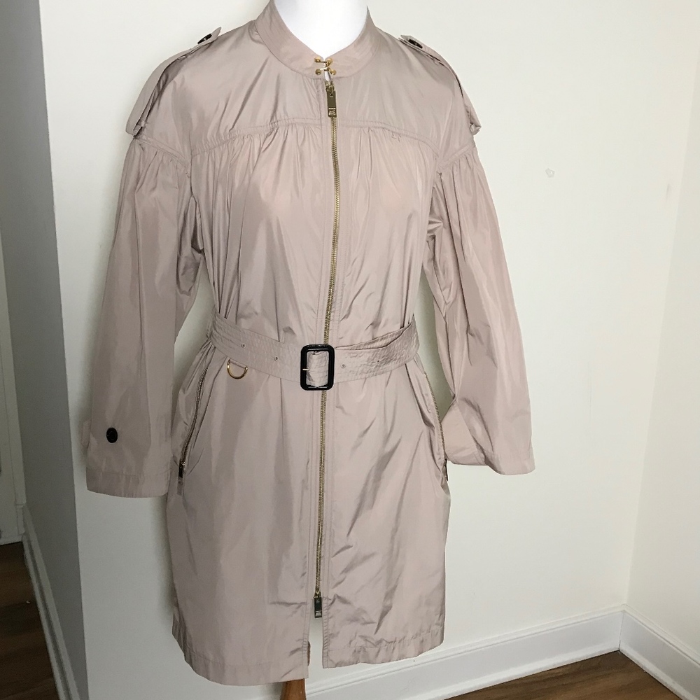 Burberry RIshton Zip Front Trench Coat